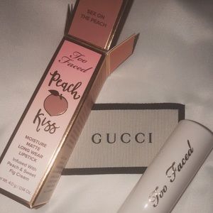 Too Faced “Sex on the Peach” Matte Lipstick
